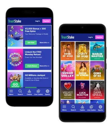 TrustStake Casino Mobile Play