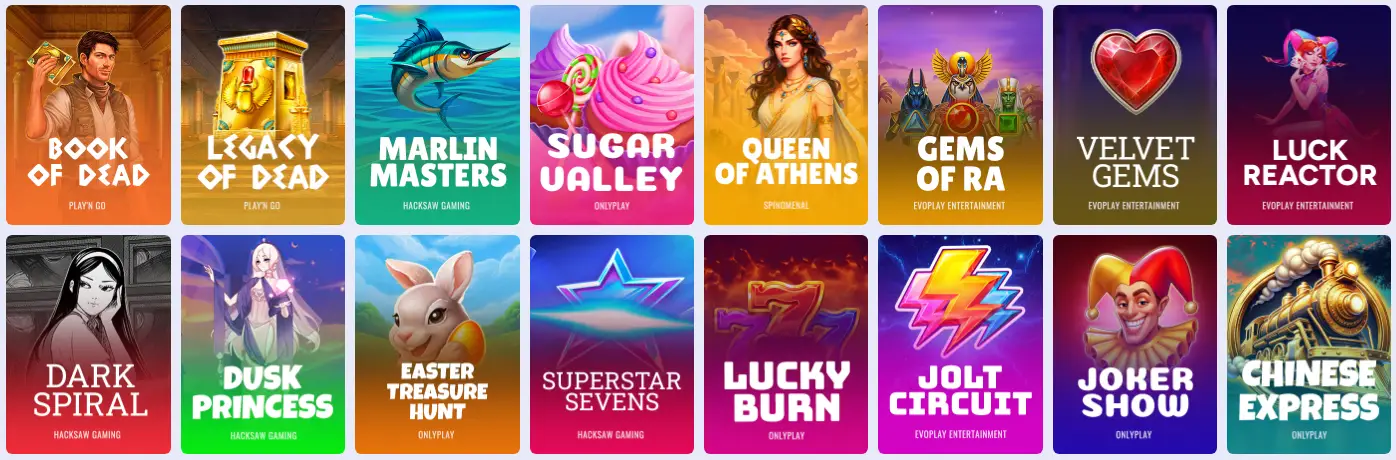 TrustStake Casino Top Games